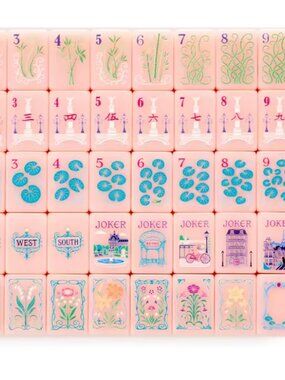Parisian Theme American Mahjong Tile Set
